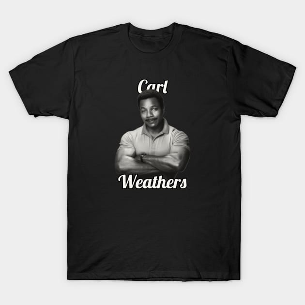 Carl Weathers / 1948 T-Shirt by glengskoset